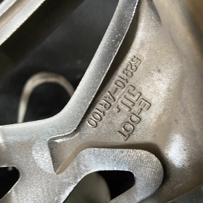 19" GV70 22-24 19x8 alloy twisted spoke Original OEM Wheel Rim