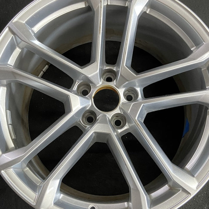 19" AUDI R8 17-18 19x11 rear 5 double spoke Original OEM Wheel Rim - Angle View