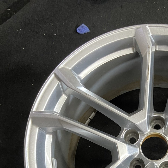 19" AUDI R8 17-18 19x11 rear 5 double spoke Original OEM Wheel Rim - Side Profile