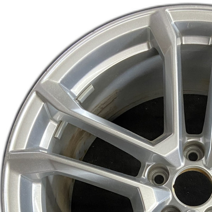 19" AUDI R8 17-18 19x11 rear 5 double spoke Original OEM Wheel Rim - Angle View