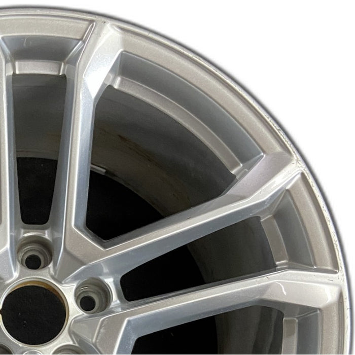 19" AUDI R8 17-18 19x11 rear 5 double spoke Original OEM Wheel Rim - Side Profile