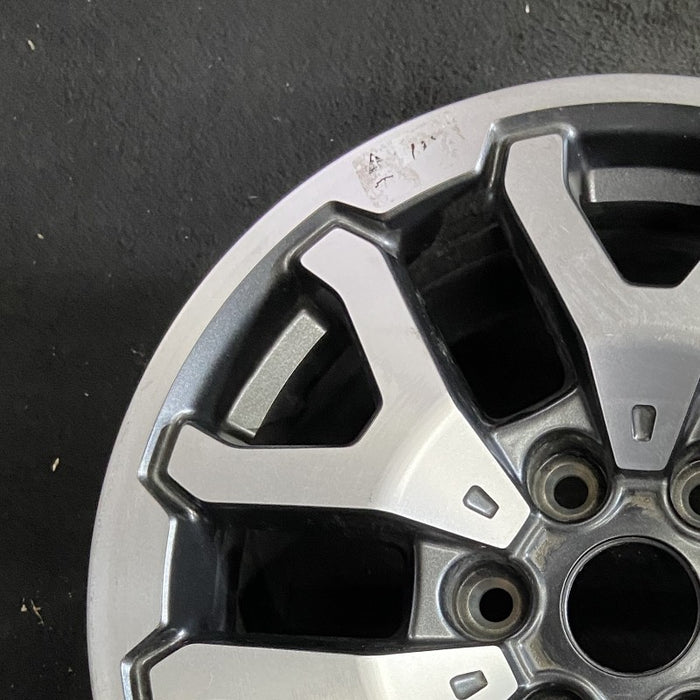 17" FORD F150 RAPTOR 21-23 17x8.5 aluminum 6 spoke V spoke silver Original OEM Wheel Rim