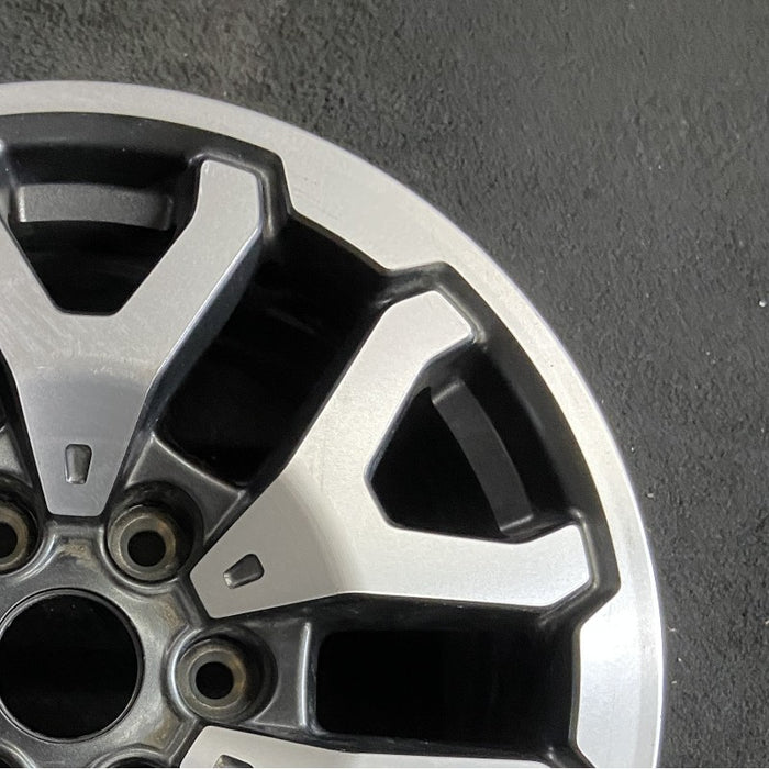 17" FORD F150 RAPTOR 21-23 17x8.5 aluminum 6 spoke V spoke silver Original OEM Wheel Rim