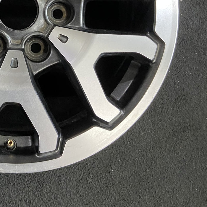 17" FORD F150 RAPTOR 21-23 17x8.5 aluminum 6 spoke V spoke silver Original OEM Wheel Rim