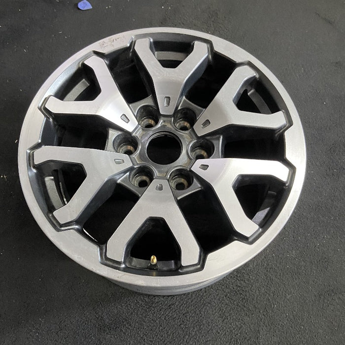 17" FORD F150 RAPTOR 21-23 17x8.5 aluminum 6 spoke V spoke silver Original OEM Wheel Rim