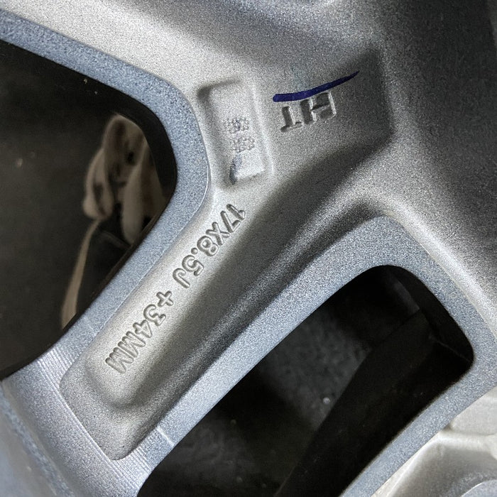 17" FORD F150 RAPTOR 21-23 17x8.5 aluminum 6 spoke V spoke silver Original OEM Wheel Rim