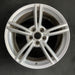 19" CORVETTE 08 19x10 rear 5 double spoke silver opt QG6 Original OEM Wheel Rim - Additional View