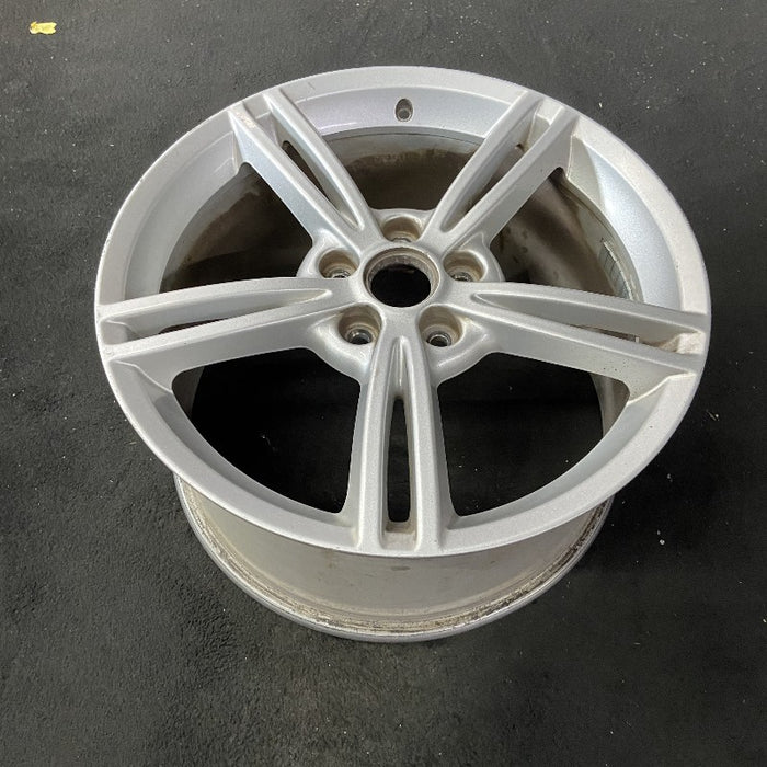 19" CORVETTE 08 19x10 rear 5 double spoke silver opt QG6 Original OEM Wheel Rim - View 8