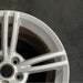 19" CORVETTE 08 19x10 rear 5 double spoke silver opt QG6 Original OEM Wheel Rim - Close-Up Detail