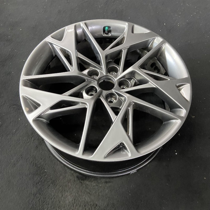 19" GV70 22-24 19x8 alloy twisted spoke Original OEM Wheel Rim