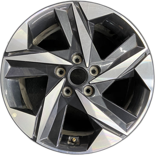 17" ELANTRA 21-23 17x7 Original OEM Wheel Rim - Front View