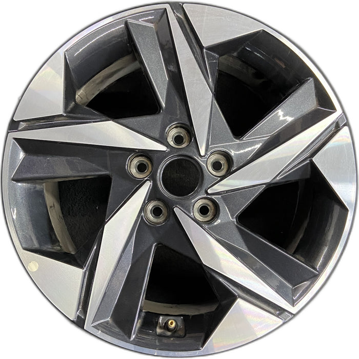 17" ELANTRA 21-23 17x7 Original OEM Wheel Rim - Front View
