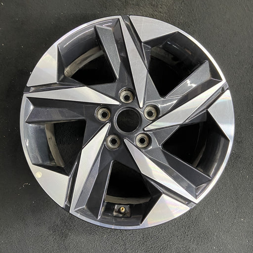 17" ELANTRA 21-23 17x7 Original OEM Wheel Rim - Angle View