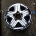 18" TUNDRA 12-13 18x8 steel chrome clad 5 spoke Original OEM Wheel Rim - Front View