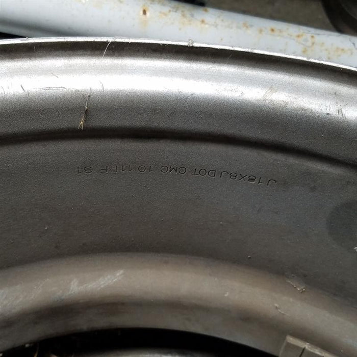 18" TUNDRA 12-13 18x8 steel chrome clad 5 spoke Original OEM Wheel Rim