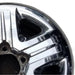 18" TUNDRA 12-13 18x8 steel chrome clad 5 spoke Original OEM Wheel Rim - Side Profile