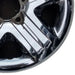 18" TUNDRA 12-13 18x8 steel chrome clad 5 spoke Original OEM Wheel Rim - Close-Up Detail
