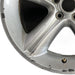 19" MUSTANG 10 19x8.5 TPMS 5 spoke silver Original OEM Wheel Rim - Back View