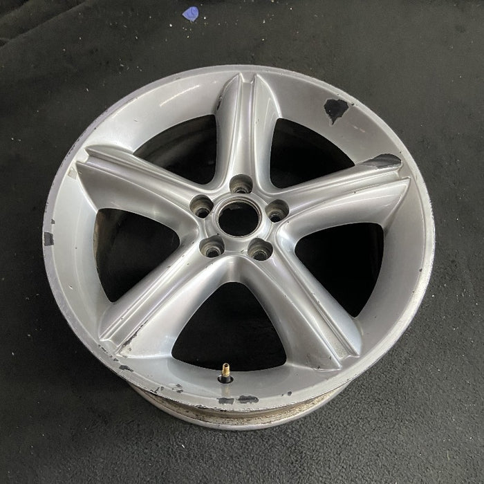 19" MUSTANG 10 19x8.5 TPMS 5 spoke silver Original OEM Wheel Rim - View 7