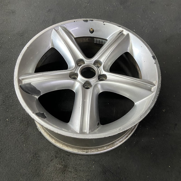 19" MUSTANG 10 19x8.5 TPMS 5 spoke silver Original OEM Wheel Rim - View 8