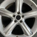 19" MUSTANG 10 19x8.5 TPMS 5 spoke silver Original OEM Wheel Rim - Angle View