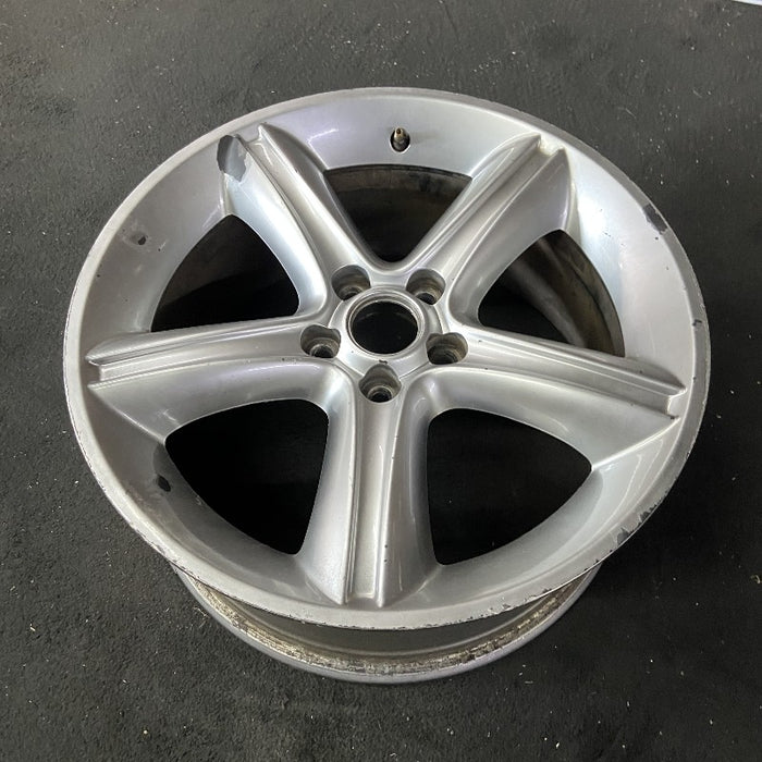 19" MUSTANG 10 19x8.5 TPMS 5 spoke silver Original OEM Wheel Rim - View 8