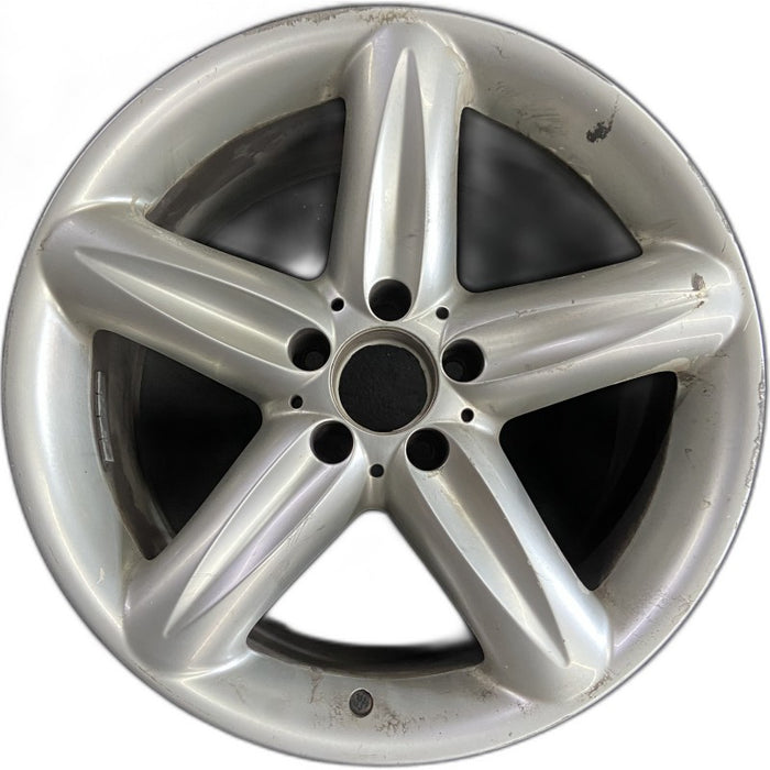 18" MERCEDES S-CLASS 04-05 230 Type; SL500 18x9.5 5 spoke rear straight spokes - Front View