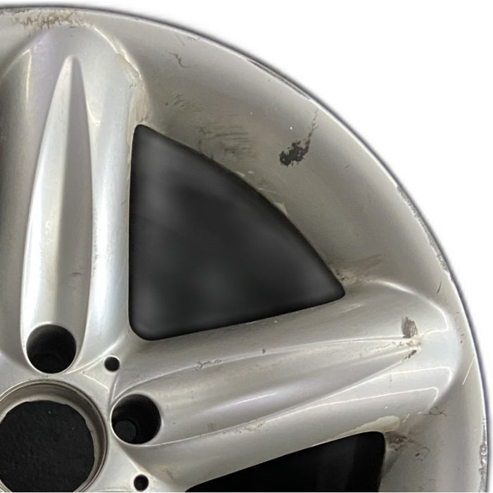 18" MERCEDES S-CLASS 04-05 230 Type; SL500 18x9.5 5 spoke rear straight spokes - Side Profile