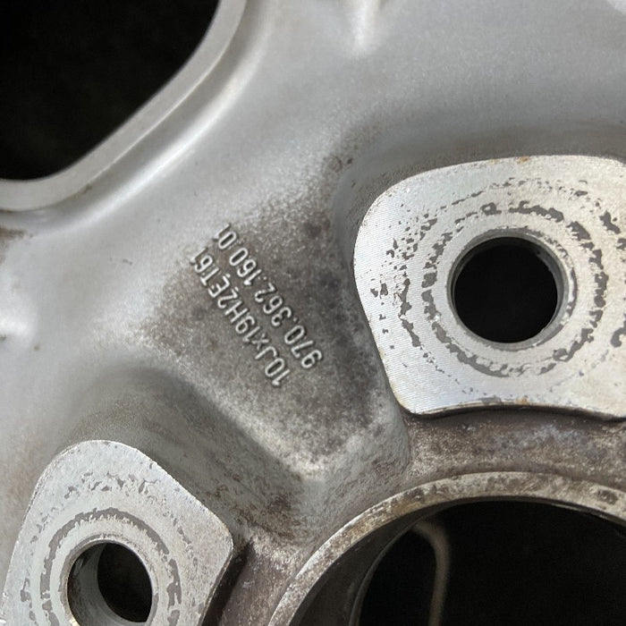 19" PORSCHE PANAMERA 10-13 alloy 19x10 5 triple spoke Original OEM Wheel Rim