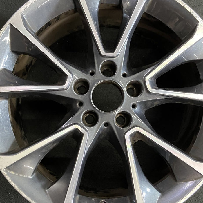 19" BMW X5 14-18 19x9 alloy 5 spoke V spoke narrow spoke Original OEM Wheel Rim