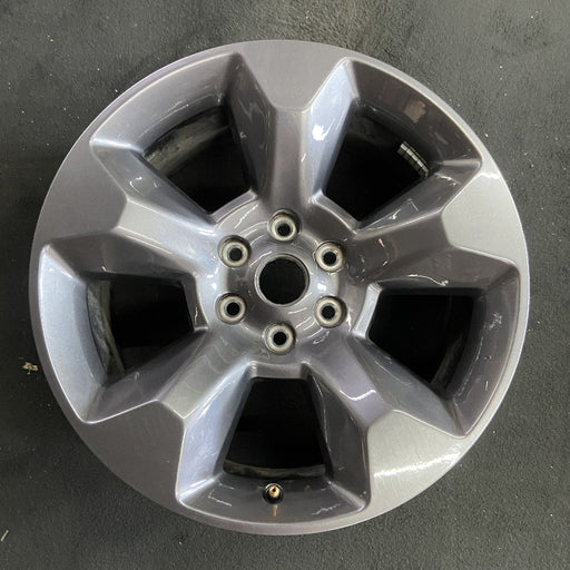 20" DODGE 1500 PICKUP 19 6 lug 20x9 5 spoke opt WRW black Original OEM Wheel Rim - Front View