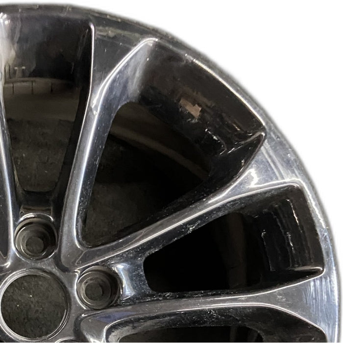 17" FUSION 19 17x7.5 aluminum 10 spoke w/flared spoke ends ID KS7C-1007-A1A Original OEM Wheel Rim