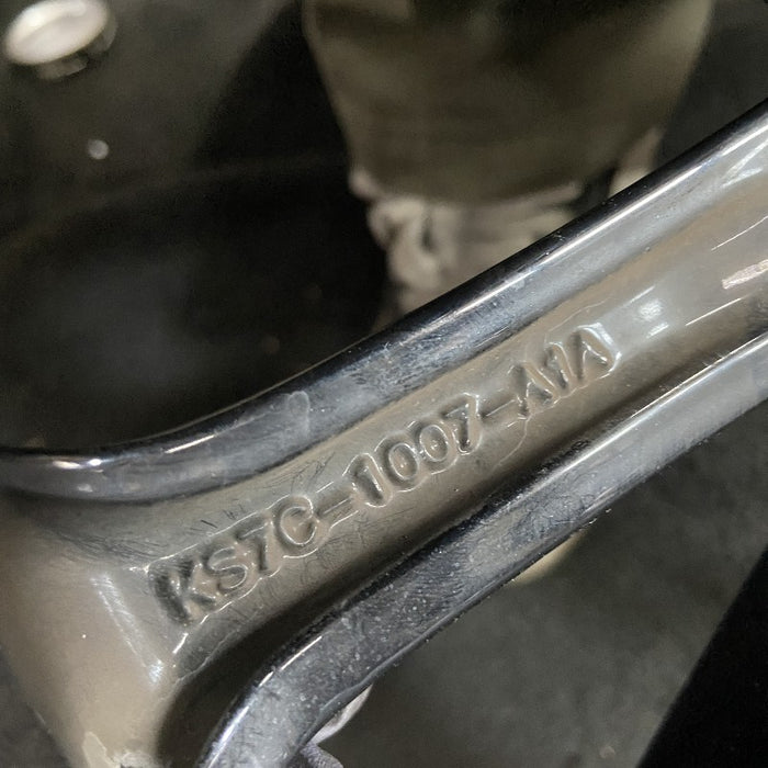 17" FUSION 19 17x7.5 aluminum 10 spoke w/flared spoke ends ID KS7C-1007-A1A Original OEM Wheel Rim