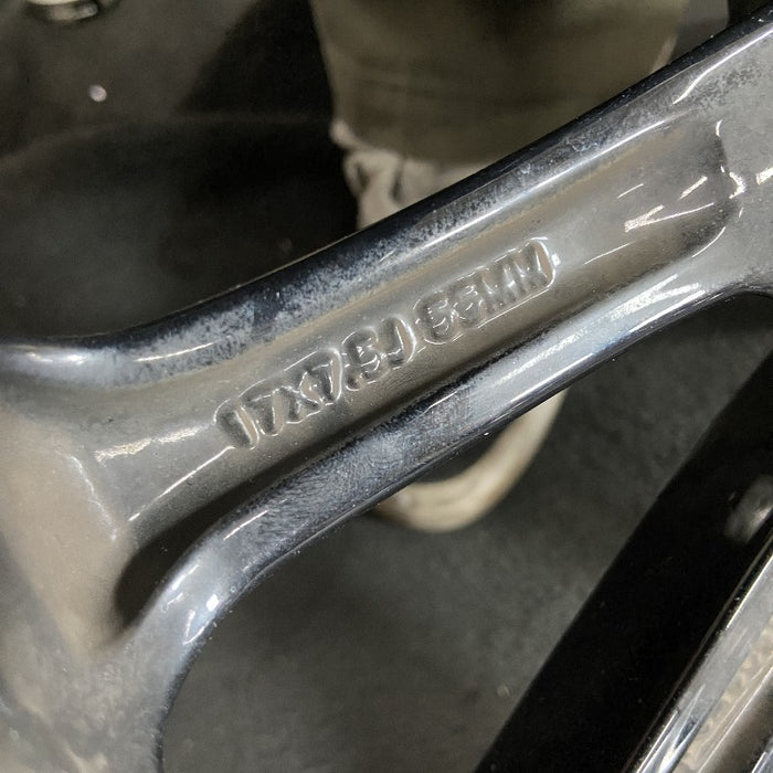 17" FUSION 19 17x7.5 aluminum 10 spoke w/flared spoke ends ID KS7C-1007-A1A Original OEM Wheel Rim