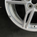 19" CORVETTE 20-22 frt 19x8.5 5 spoke gloss silver opt Q8P Original OEM Wheel - Additional View