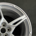 20" CORVETTE 20-22 rear 20x11 5 spoke gloss silver opt Q8P Original OEM Wheel - Close-Up Detail
