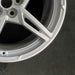 20" CORVETTE 20-22 rear 20x11 5 spoke gloss silver opt Q8P Original OEM Wheel - Back View