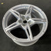 20" CORVETTE 20-22 rear 20x11 5 spoke gloss silver opt Q8P Original OEM Wheel - View 8