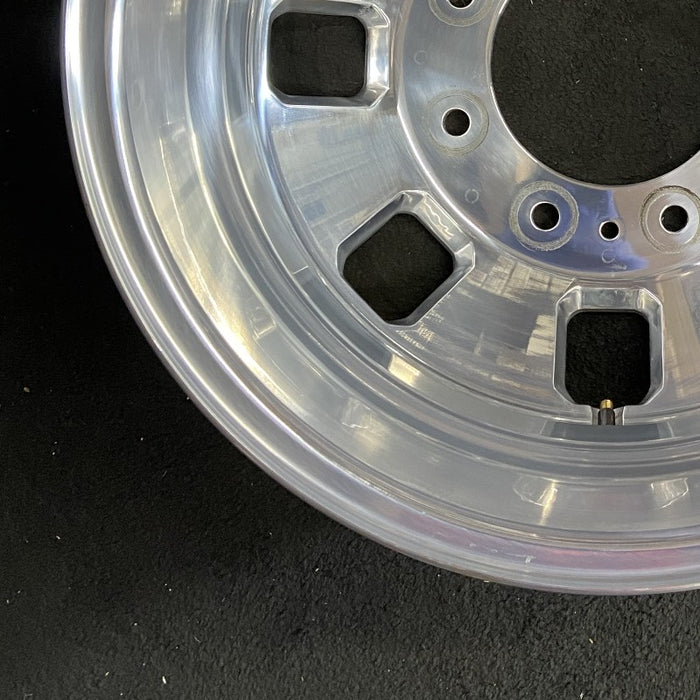18" SIERRA 3500 PICKUP 24 DRW 18x6.5 rear outer Original OEM Wheel Rim - Additional View