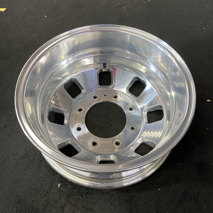 18" SIERRA 3500 PICKUP 24 DRW 18x6.5 rear outer Original OEM Wheel Rim - View 8