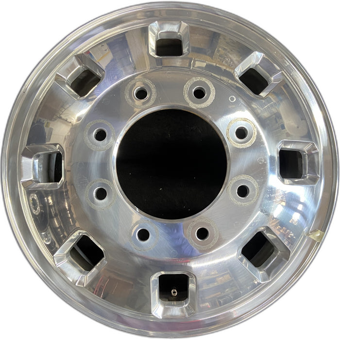 18" SIERRA 3500 PICKUP 24 DRW, 18x6.5, front Original OEM Wheel Rim - Front View
