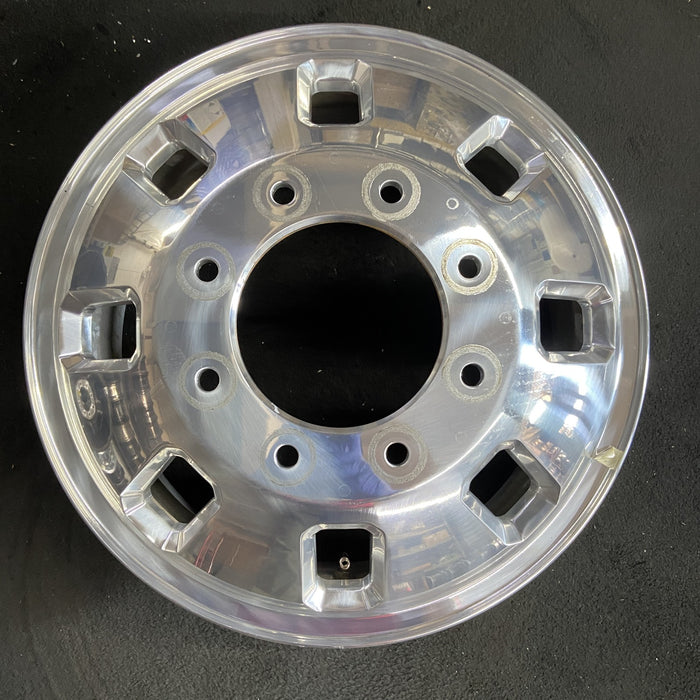 18" SIERRA 3500 PICKUP 24 DRW, 18x6.5, front Original OEM Wheel Rim - Angle View