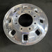 18" SIERRA 3500 PICKUP 24 DRW, 18x6.5, front Original OEM Wheel Rim - Side Profile