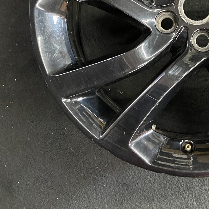 20" DISCOVERY 17-20 20x8.5 alloy 5 spoke slanted V black Original OEM Wheel Rim