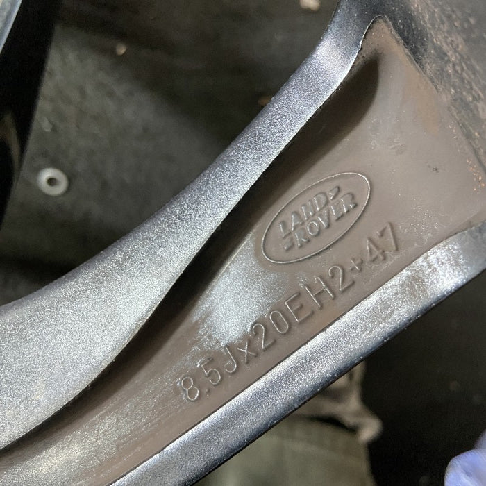 20" DISCOVERY 17-20 20x8.5 alloy 5 spoke slanted V black Original OEM Wheel Rim