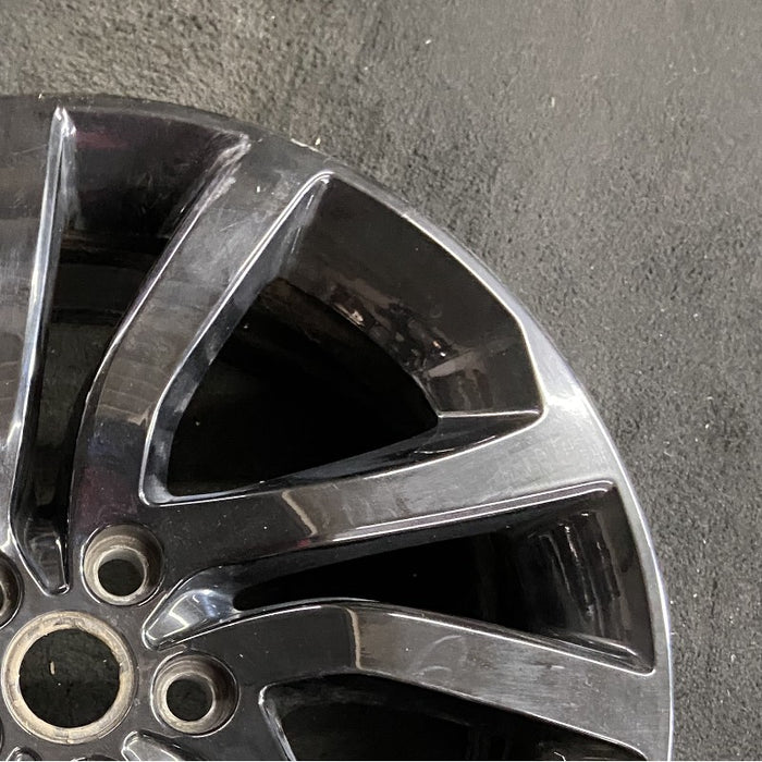 20" DISCOVERY 17-20 20x8.5 alloy 5 spoke slanted V black Original OEM Wheel Rim