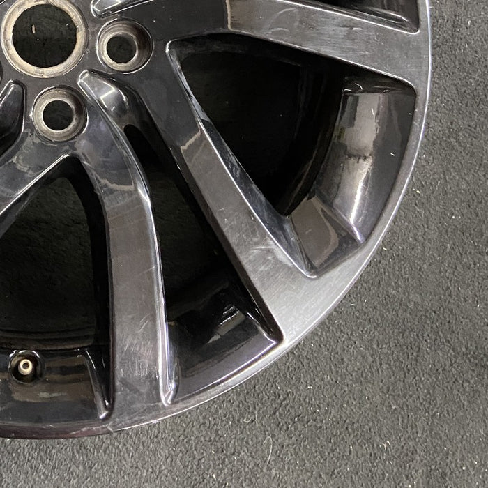 20" DISCOVERY 17-20 20x8.5 alloy 5 spoke slanted V black Original OEM Wheel Rim