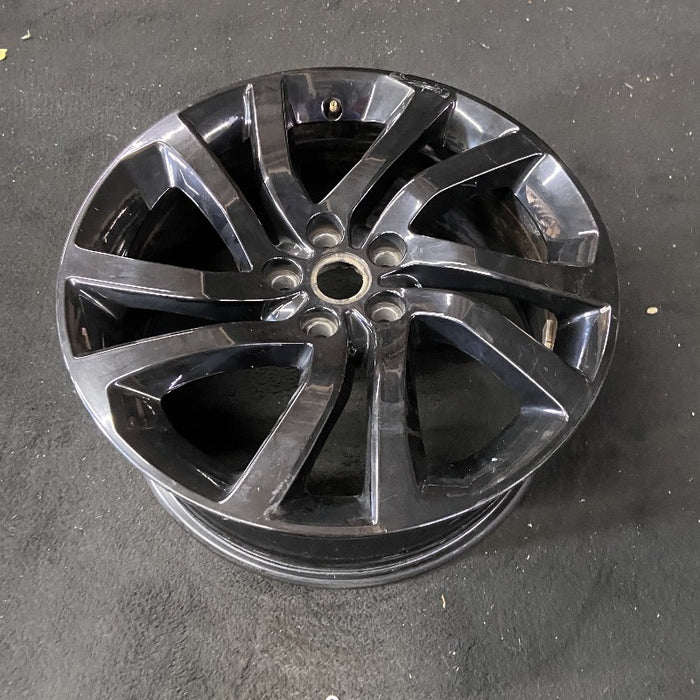 20" DISCOVERY 17-20 20x8.5 alloy 5 spoke slanted V black Original OEM Wheel Rim