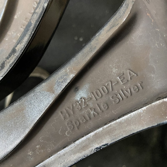 20" DISCOVERY 17-20 20x8.5 alloy 5 spoke slanted V black Original OEM Wheel Rim