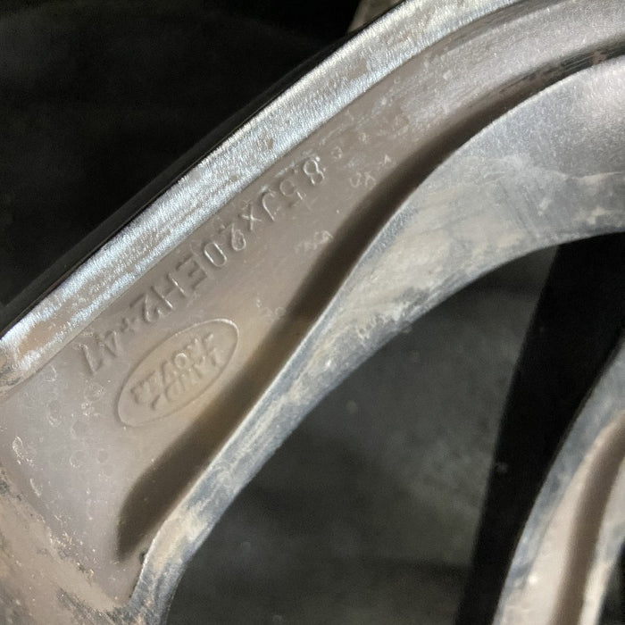 20" DISCOVERY 17-20 20x8.5 alloy 5 spoke slanted V black Original OEM Wheel Rim